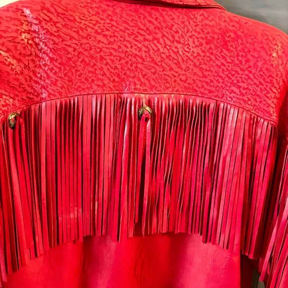 Vintage leather jacket - Picture 3 of 13